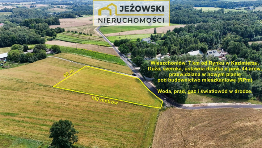 Działka Sprzedaż Wierzchoniów