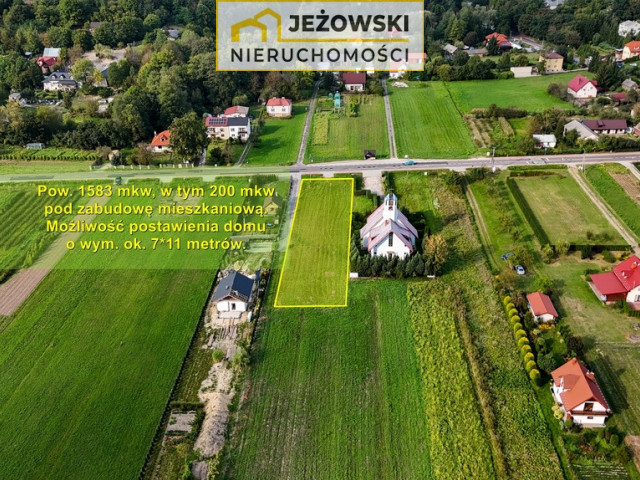 Wierzchoniów, 16arów, 7km od Kazimierza, prąd woda