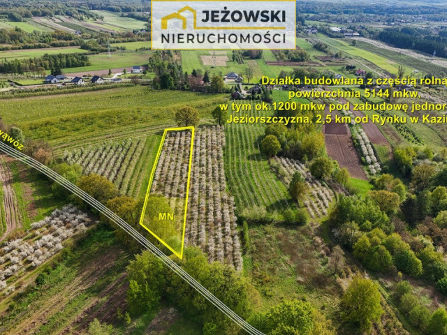 Działka 51arów pod dom letnisko 2,5km od Kazimierz