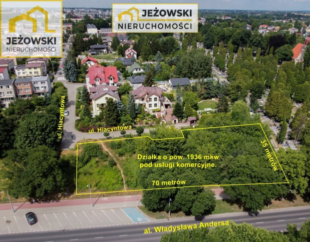 Działka Sprzedaż Lublin Kalinowszczyzna al.&nbsp;Władysława Andersa 3