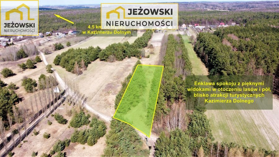 Działka Sprzedaż Kazimierz Dolny Okale