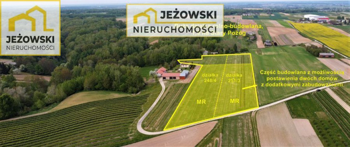 Działka Sprzedaż Stary Pożóg 1