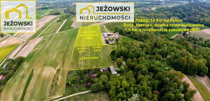 Działka Sprzedaż Stary Pożóg 3