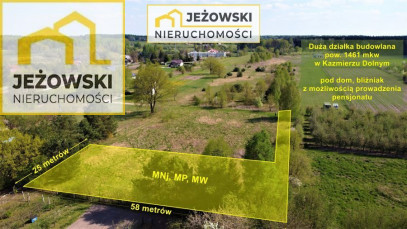 Działka Sprzedaż Kazimierz Dolny Czerniawy