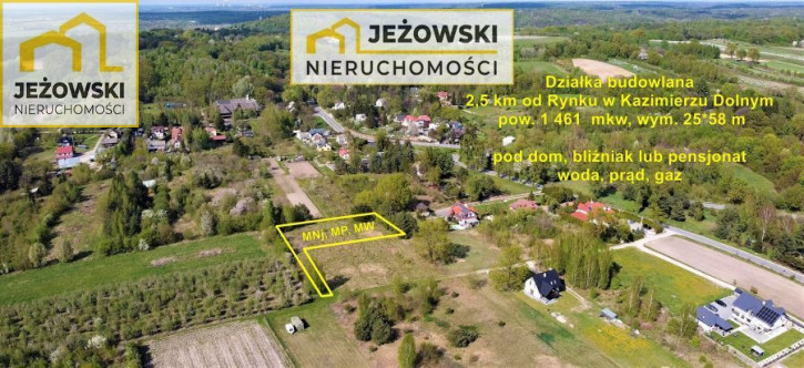 Działka Sprzedaż Kazimierz Dolny Czerniawy 4