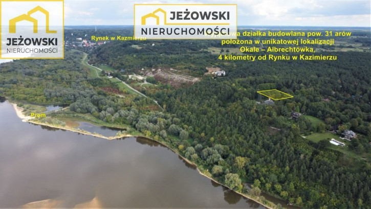 Działka Sprzedaż Kazimierz Dolny Albrechtówka 9