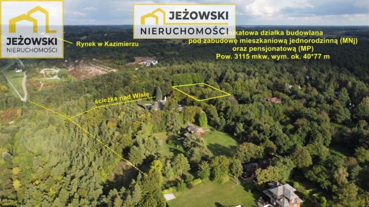 Działka Sprzedaż Kazimierz Dolny Albrechtówka 10