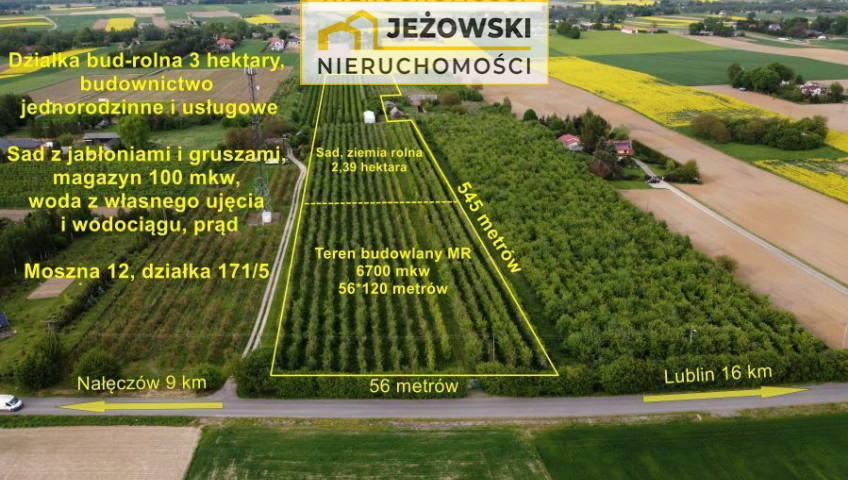 Działka Sprzedaż Moszna