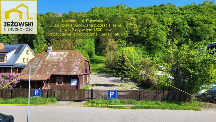 Działka Sprzedaż Kazimierz Dolny Puławska 2