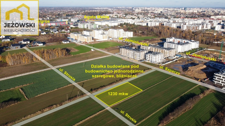 Działka Sprzedaż Lublin Strusia 1
