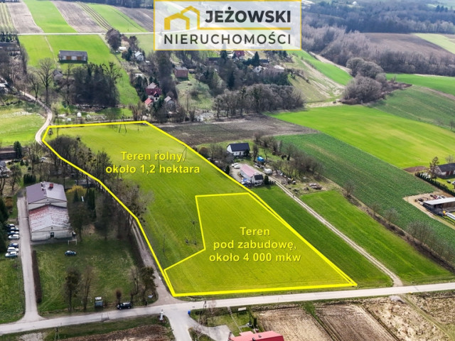 Sprzedana! Działka budowlano-rol 1,58ha w Rąblowie